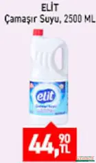 TARIM KREDİ ELİT ÇAMAŞIR SUYU 2,5 L fiyat ve kampanya bilgisi
